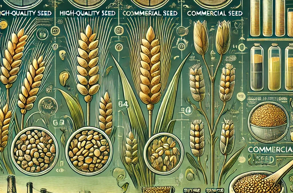 تصنيفات بذور الحبوب: G1, G2, G3, G4, R1 وأهميتها في الزراعة